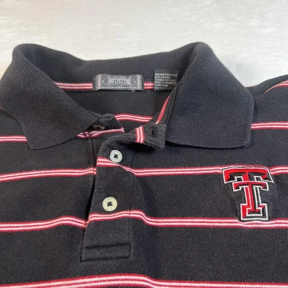 Texas Tech Red Raiders Shirt Mens 2XL Black NCAA Football Red Raider Outfitter - Picture 3 of 9